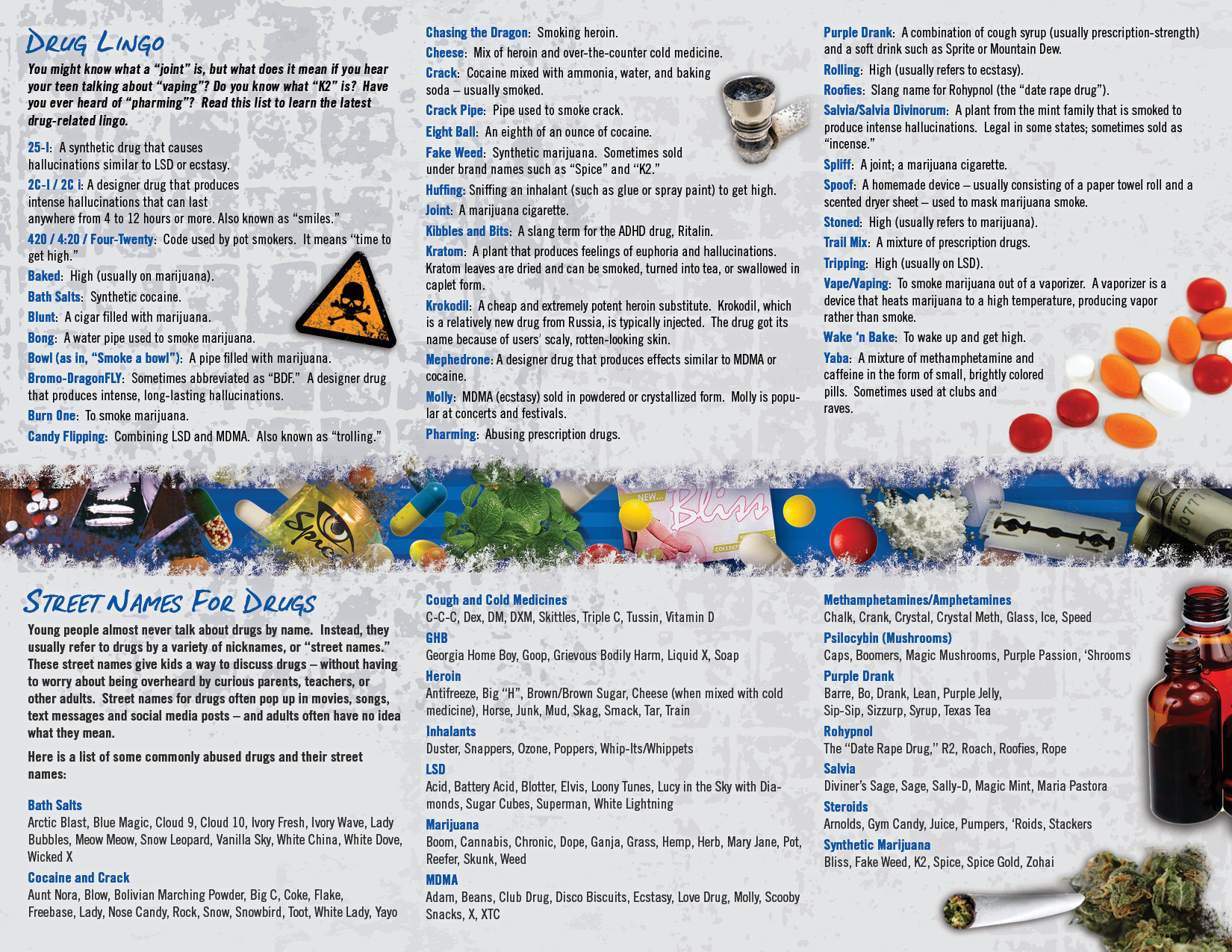 Drug Slang Dictionary Drug Slang Dictionary: Know the Lingo Pamphlet - Image 2