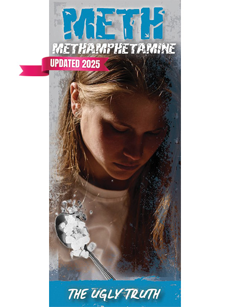 PAM-SSDA-09 METH UPDATED 2025 WEB COVER Meth (Methamphetamine) Retractable Banner Package - Image 2