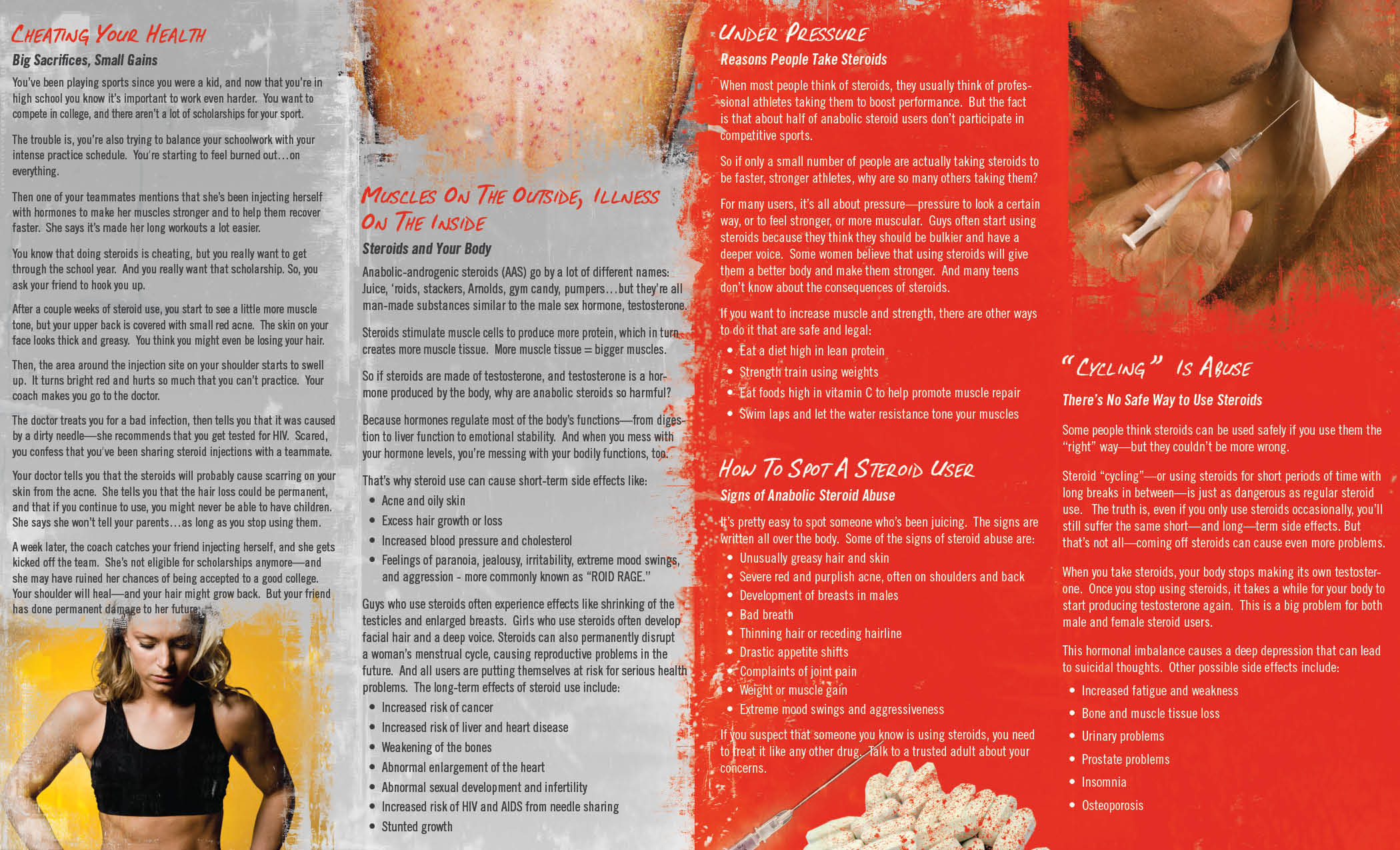 steroids Back Steroids: Pumping Poison Pamphlet - Image 2