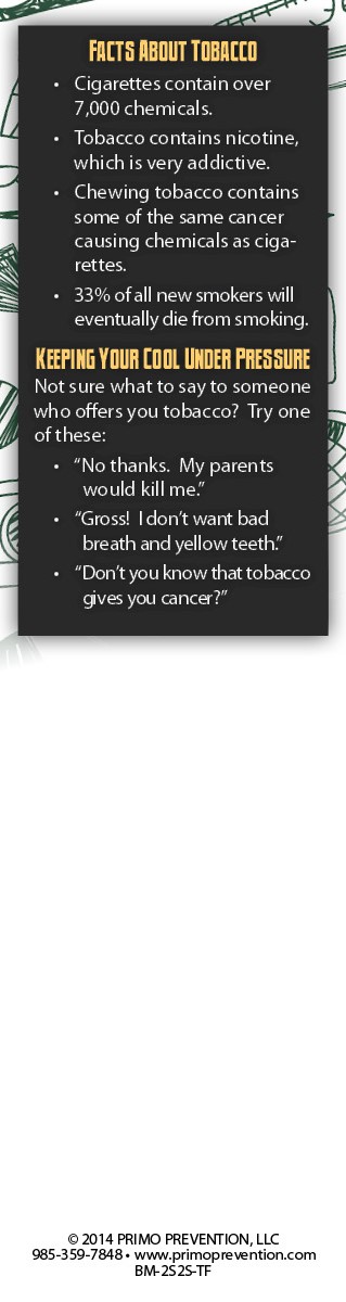 2 smart BM_TOBFree-back 2 Smart 2 Start: Tobacco Free 4 Ever Bookmark - Image 3