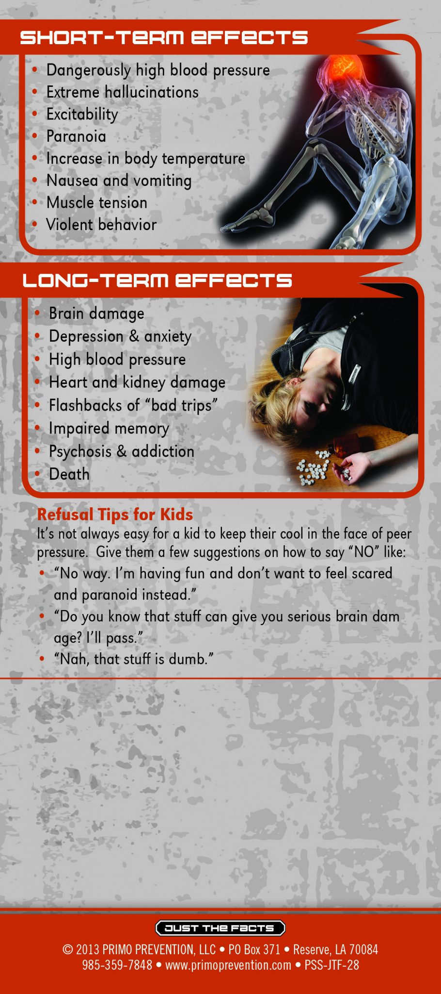 2c1 smiles Just the Facts Rack Card: 2C-1 (Smiles) - Image 3