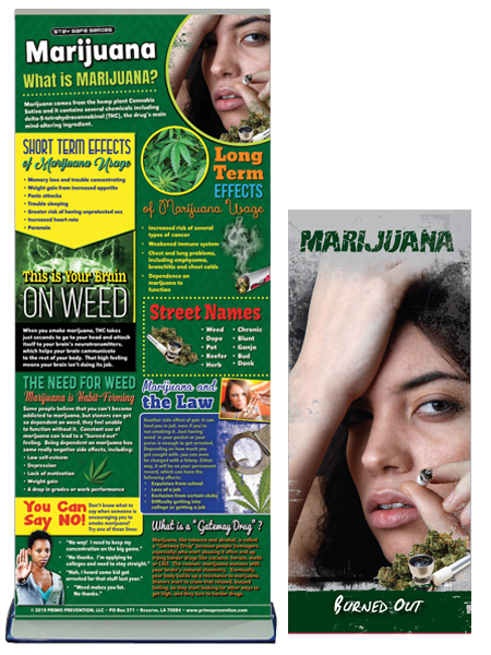 BAN-SSDA-03-NEW-Marijuana-PCKG Marijuana Prevention Retractable Banner Package