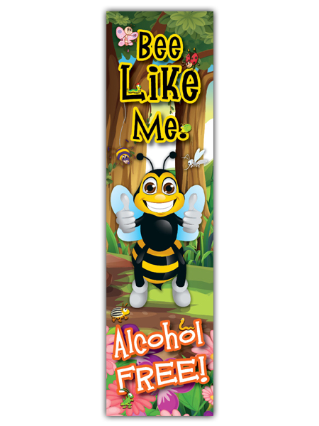Bee-Like-Me-Alcohol Bookmark Bee-Like-Me-Alcohol Bookmark