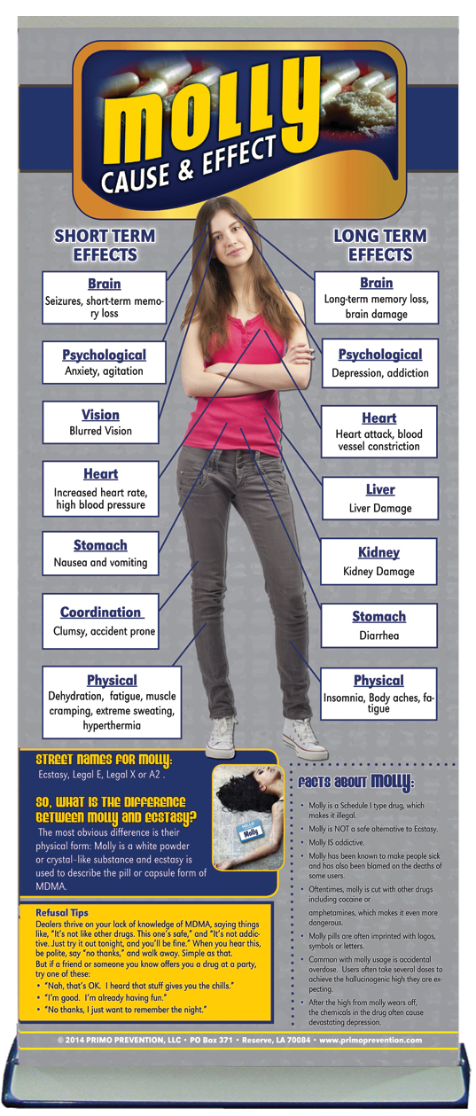 C&E-Molly-Ret-Banner-Girl-Stand C&E Molly Prevention Retractable Banner w/Stand - Image 2