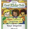 Cool Kids Club: Happy, Healthy, Drug-Free Me! Activity Book drug free activity book