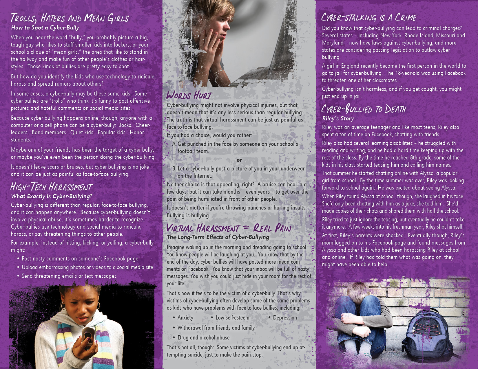 Cyber Bully 3 panel-back Cyber Bully 3 panel-back