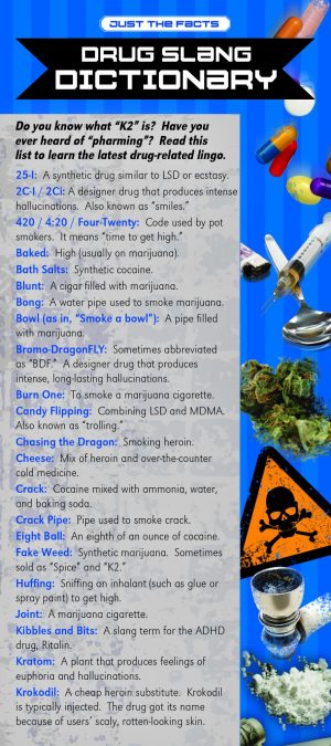 Drug Dictionary Rack Card Front