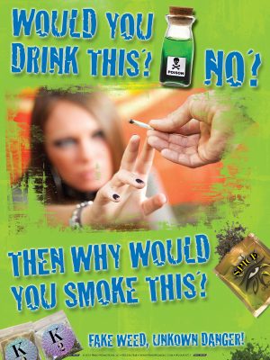 Fake weed postersm