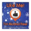Like Me: I'm Alcohol Free Sticker Like-Me-Alcohol Sticker