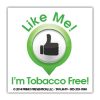 Like Me: I'm Tobacco Free Temporary Tattoo Like-Me-drugs-tobacco-tatto