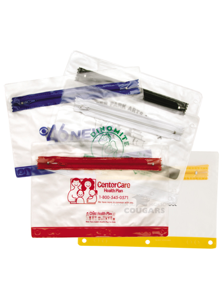 Pencil-Pouch Vinyl Zipper Pencil Pouch