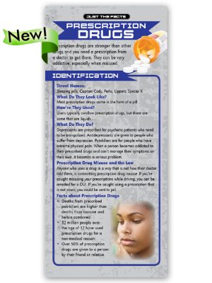Just the Facts Rack Card: Prescription Drugs