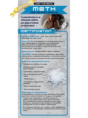*SPANISH* Just the Facts Rack Card: Meth (Methamphetamine)