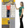 C&E Cocaine & Crack Retractable Banner w/Stand cocaine-&-crack-banner