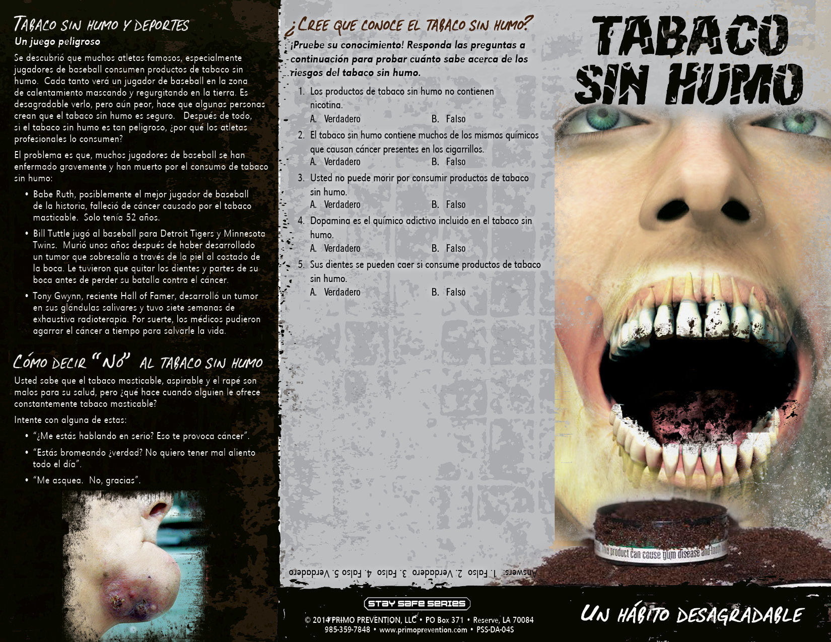 Smokeless Tobacco SPAN-front Smokeless Tobacco SPAN-front