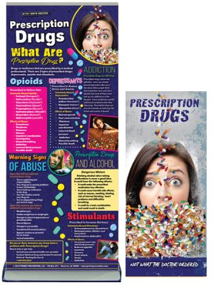 Prescription Drugs Retractable Banner Package
