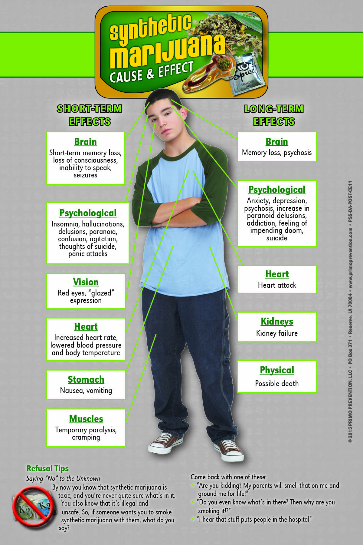 Syn Mari MPoster C&E Synthetic Marijuana Retractable Banner Package - Image 3