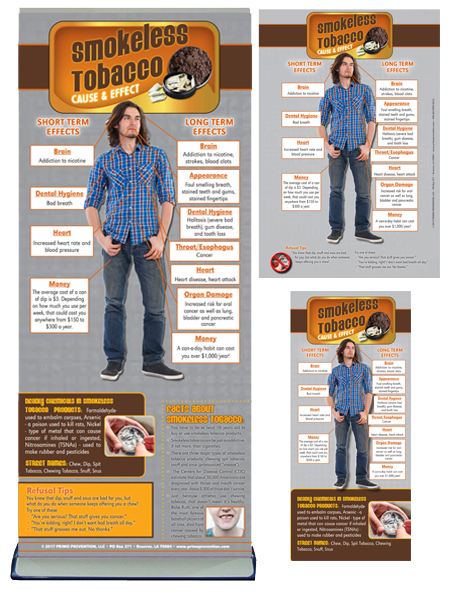 pssCE14 Smokeless-Tobacco-CE-Package C&E Smokeless Tobacco Prevention Retractable Banner Package