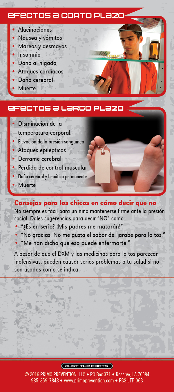 dxm spanish rack card dxm spanish rack card