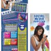 Social Media Addiction Retractable Presentation Banner Package Soc-Media-Addict-Banner-PKG-KIT
