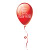 Drug Free: I Can Be Anything I Want to Be 9 inch Latex Balloon DPM-2017-Balloon-WEB