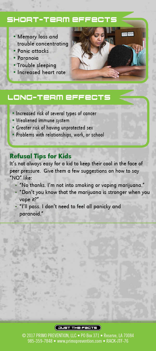 RACK-JTF-76-Vaping Marijuana-BACK Just the Facts Rack Card: Vaping Marijuana - Image 3