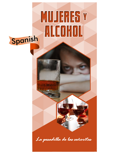 PAM-ST-01S-Woman-&-Alcohol-SPAN-FLAG *SPANISH* Women & Alcohol: Ladies' Night(mare) Pamphlet