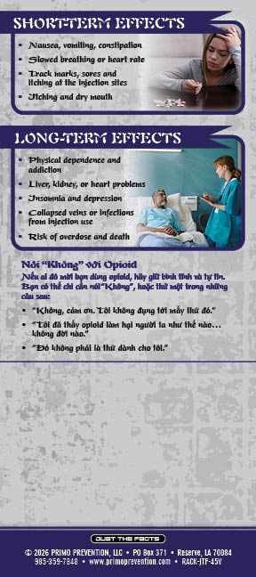 RACK-JTF-45V Opioids BACK *VIETNAMESE* Just the Facts Rack Card: Opioids - Image 3