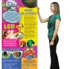 Hallucinogens Retractable Banner w/Stand BAN SSDA 15 Hallucinogens NEW FLAGLADY 100x100