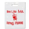 Bee Like Me Drug Free - Die Cut Handle Litter Bag DPM-2018-litter-bag-WEB
