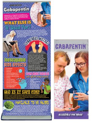 Gabapentin Retractable Banner Package