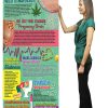 Pregnancy & Marijuana Retractable Banner w/Stand Pregnancy & Marijuana