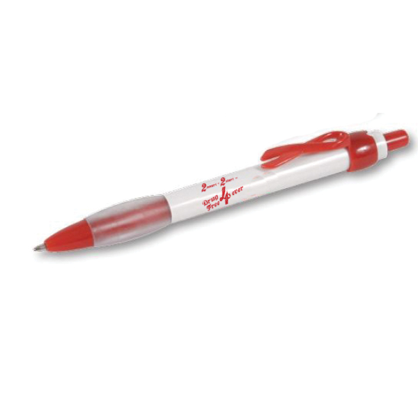 DPM 2019-click-pen-deluxe-WEB 2019 DPW Theme - Red Awareness Ribbon Pen