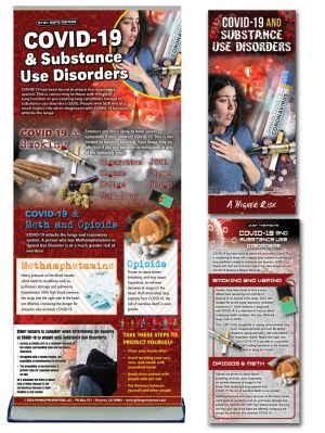 COVID-19 & Substance Use Disorders COMPLETE Retractable Banner Package