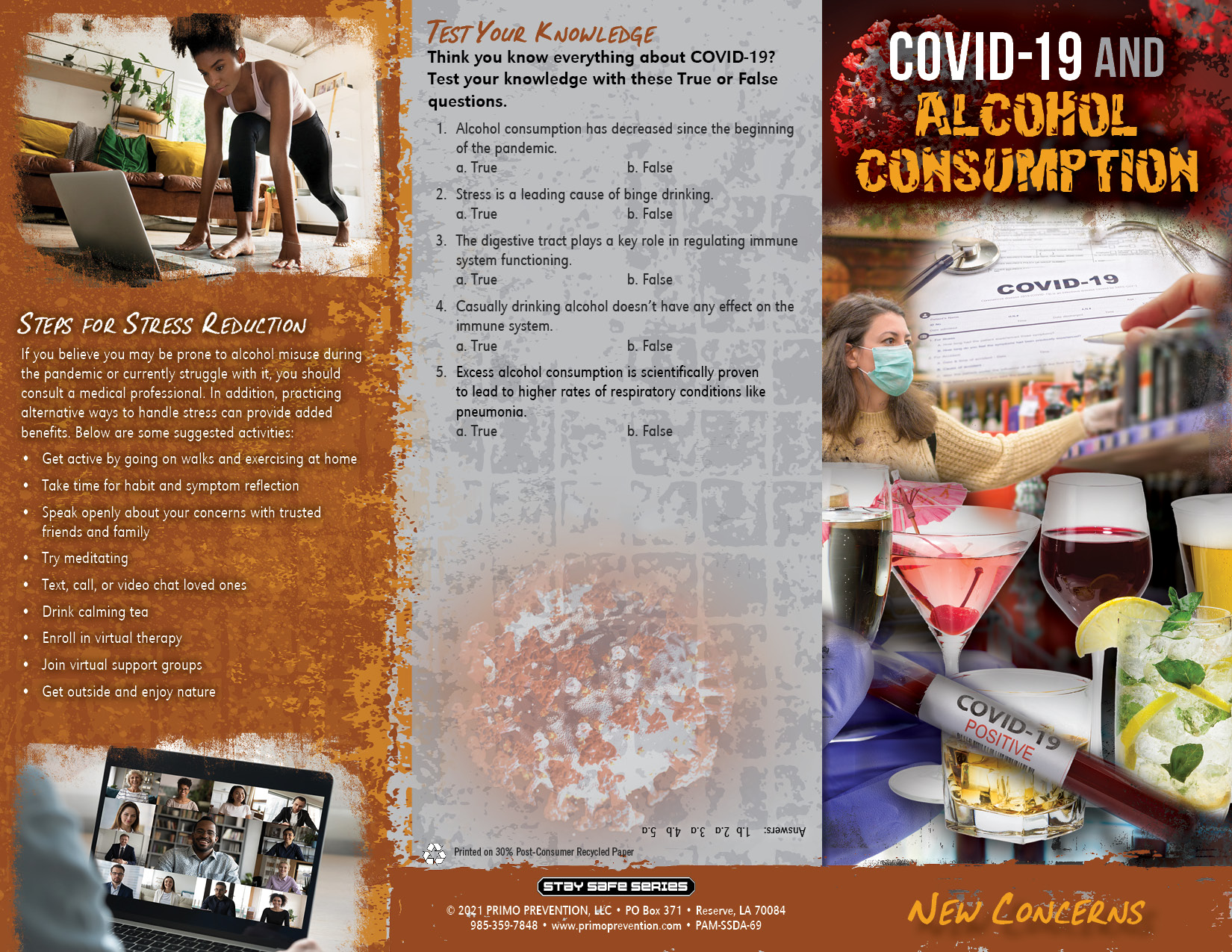 PAM-SSDA-69 COVID 19 and Alcohol Abuse-front COVID-19 and Alcohol Consumption Pamphlet - Image 4