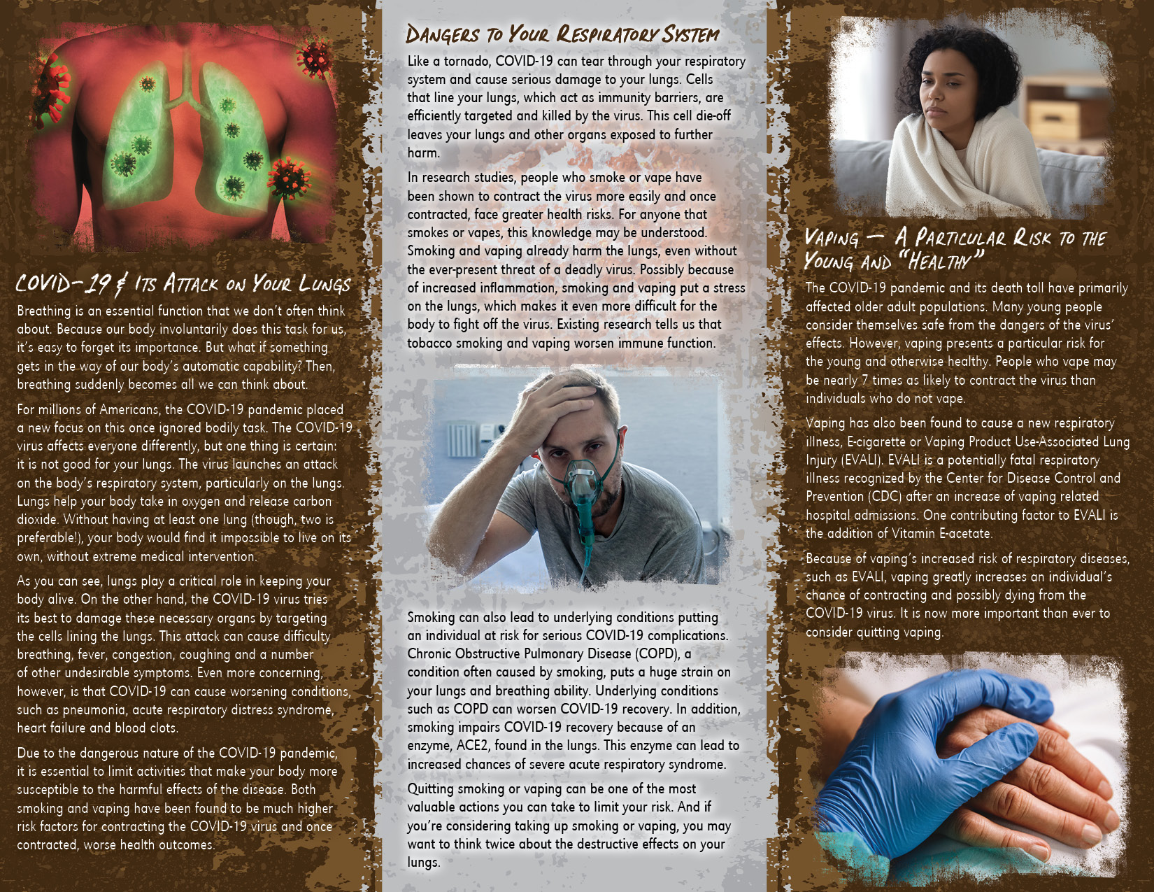 PAM-SSDA-70 COVID 19-Smoking & Vaping-back COVID-19 and Smoking and Vaping Pamphlet - Image 2