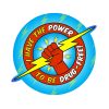 I Have the Power to Be Drug Free DIE CUT Sticker STKR-DPM-2021-WEB