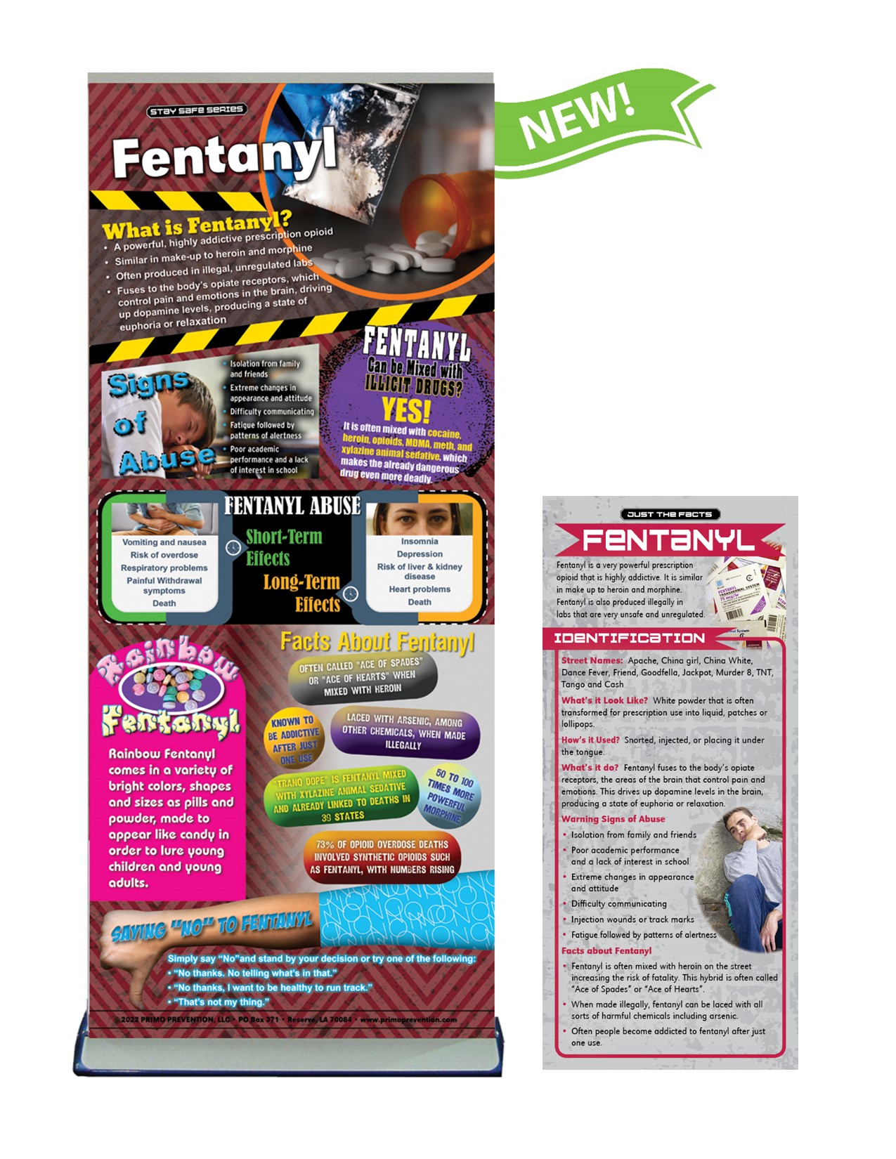 Package Fentanyl Retractable Banner Package