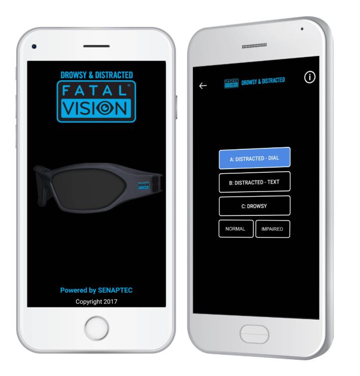 Phone App Drowsy & Distracted Driving Fatal Vision Program Small Kit - Image 8
