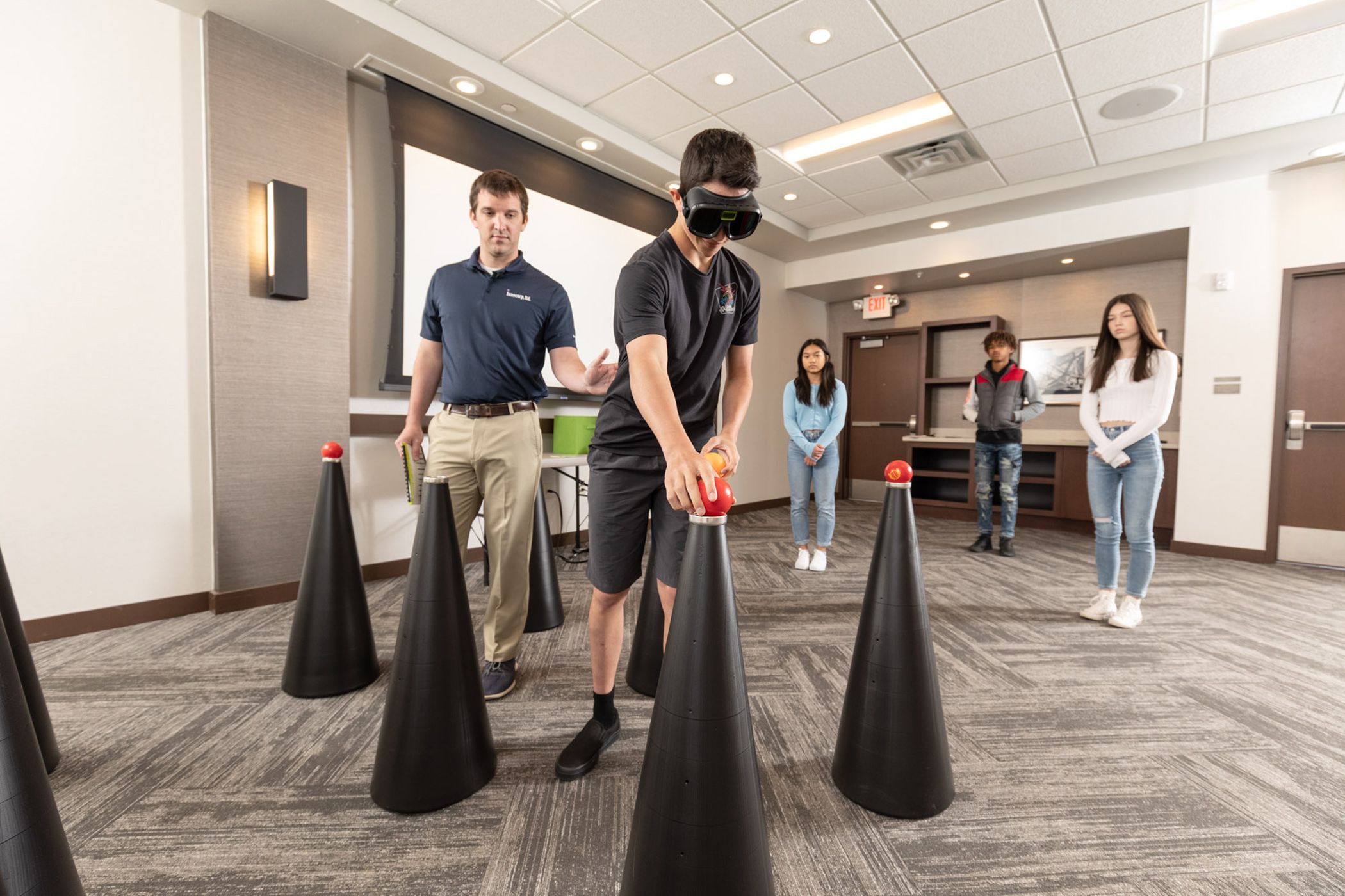 Boy Playing big cone game Polydrug (Alcohol & THC) Fatal Vision Event Large Kit - Image 6