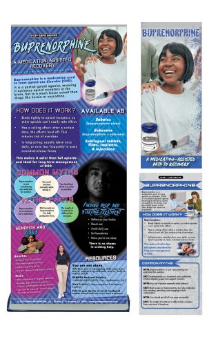 Buprenorphine Retractable Banner Package