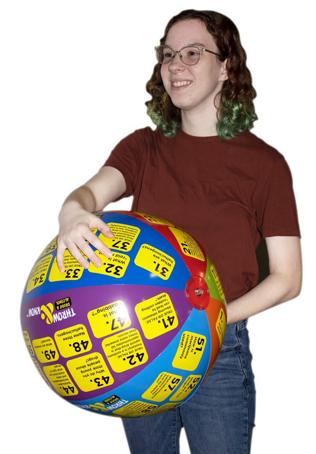 78036-Drugs-and-Alcohol SNIPPED Drugs and Alcohol Throw & Know™ Activity Ball - Image 4