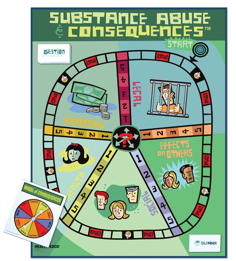 79033- NEED WEB SNIPPED Substance Abuse & Consequences Game - Image 2