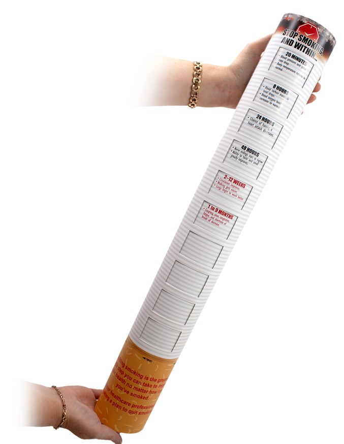 79109- NEED WEB SNIPPED Giant Cigarette Action Display - Image 2