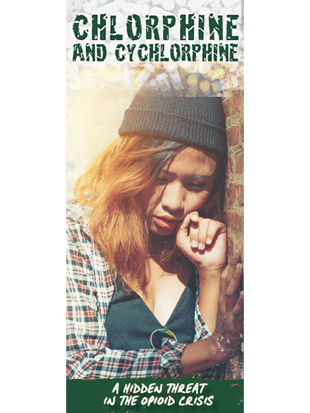 RACK-JTF-112 WEB COVER Synthetic Opioids: Chlorphine & Cychlorphine Pamphlet