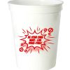 Be Your Own Hero. Live Drug-Free! 16oz. White Stadium Cup DPM 2026 TEEN Plastic Cup WEB 100x100