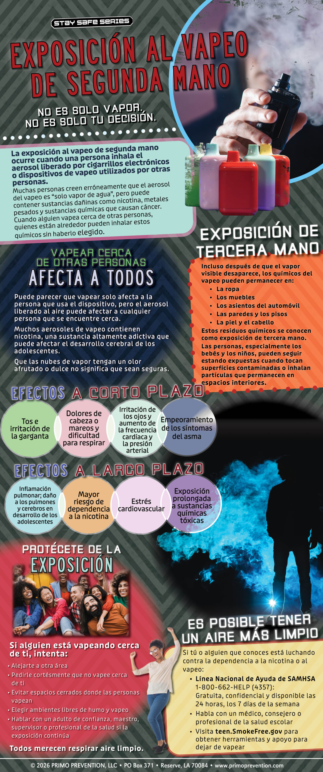 BAN-SSDA-84S Secondhand Vaping Exposure WEB SPANISH Secondhand Vaping Exposure Retractable Banner - Image 3
