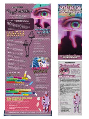 Psychedelics Retractable Banner Package