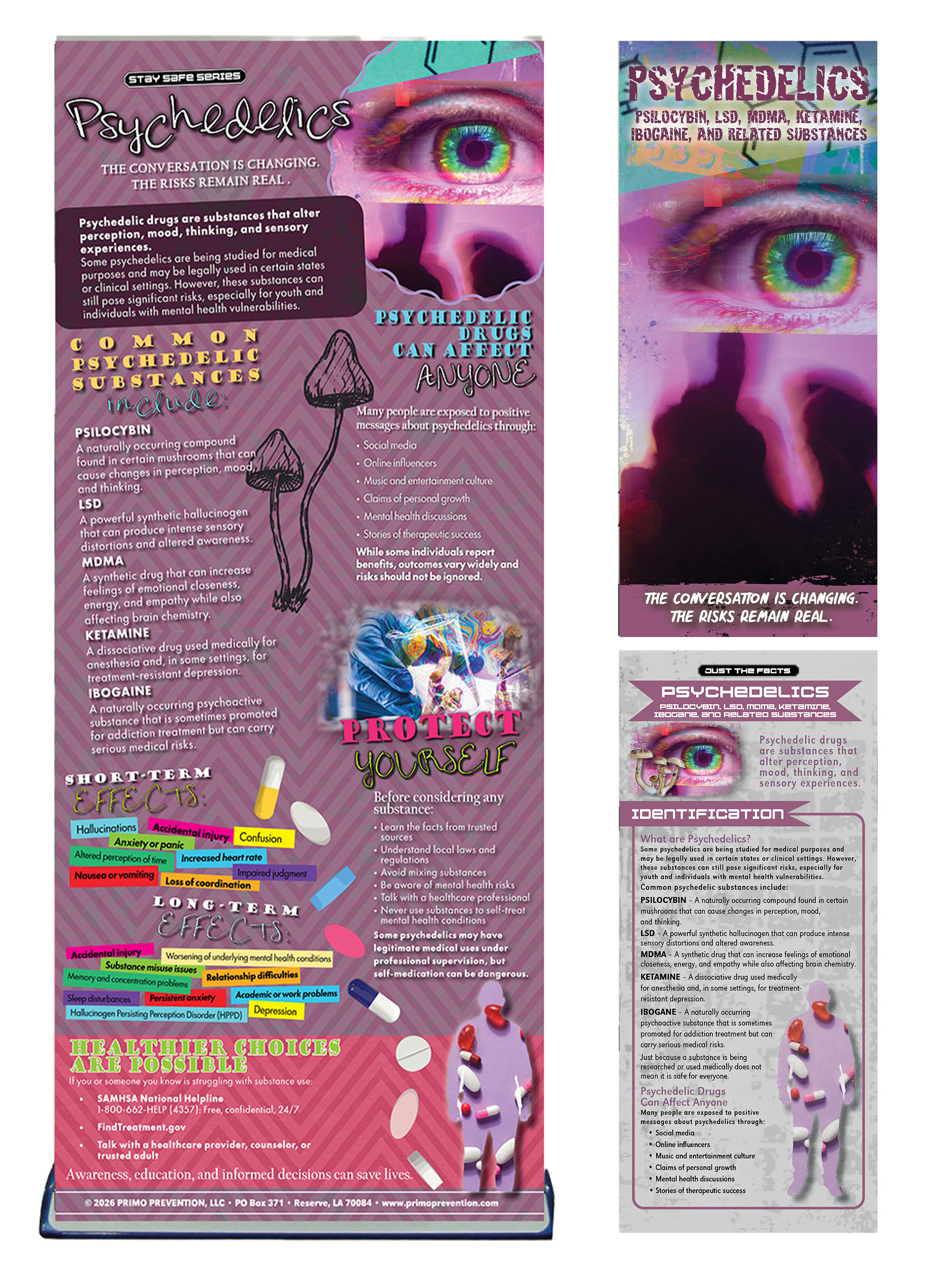 Psychedelics PACKAGE Psychedelics Retractable Banner Package